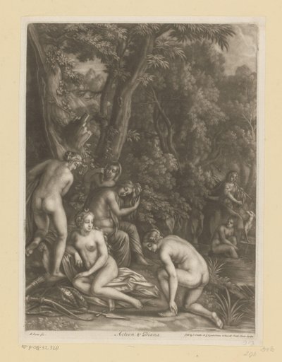 Actaeon und Diana von Bernard Lens (I)