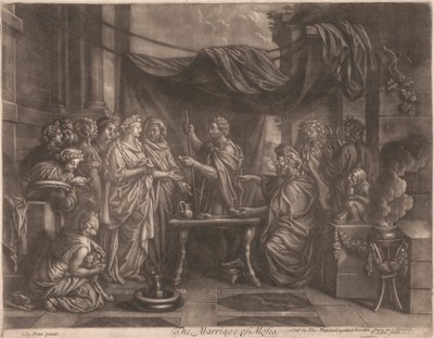 Die Hochzeit von Moses von Bernard Lens