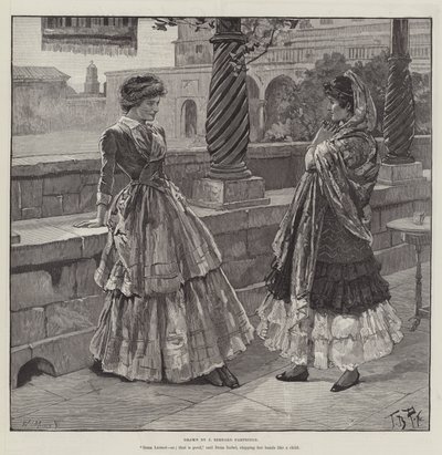 Der Kreuzzug des Excelsior, von Bret Harte von Bernard Partridge