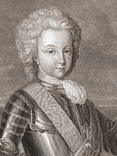 König Luis I. von Spanien als Prinz von Asturien von Bernard Picart