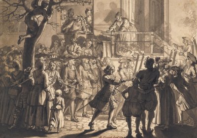 Umzug der Bräutigame des Gesetzes von Bernard Picart