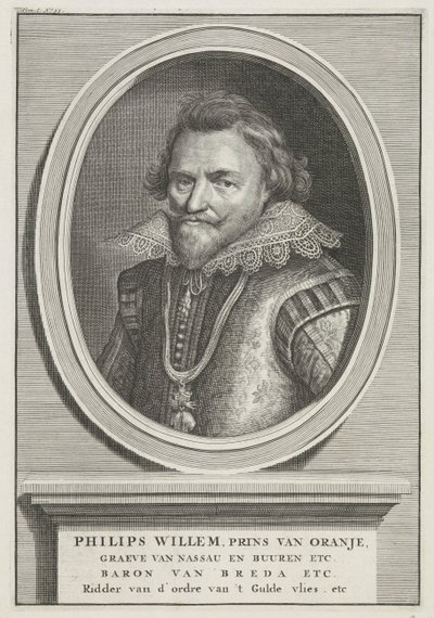 Porträt von Philipp Wilhelm, Prinz von Oranien von Bernard Picart