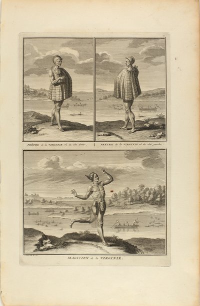 Priester von Virginia...Priester von Virginia...Magier von Virginia von Bernard Picart