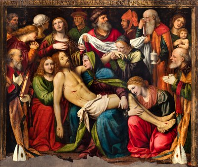 Mailand, Kirche San Giorgio al Palazzo, Bernardino Luini, Grablegung von Bernardino Luini