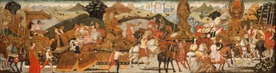 Der Triumph von Alexander, ca. 1485 von Bernardo Rosselli