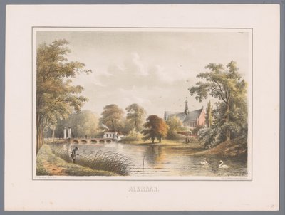 Stadtansicht von Alkmaar (Alkmaar) von Bernardus Gerardus ten Berge