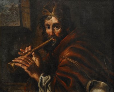 Der Flötenspieler von Bernhard Keil