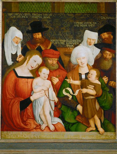 Die Heilige Sippe von Bernhard Strigel