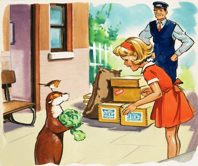 Fliptail der Otter von Bert Felstead