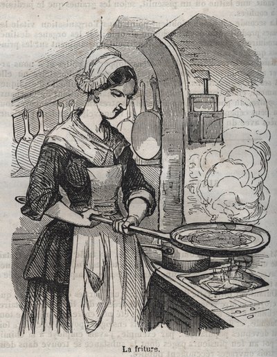 La friture - Gravur in 