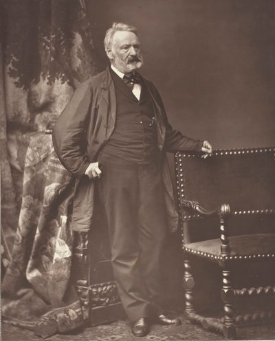 Victor Hugo französischer Romanautor, Dramatiker und Dichter, 1802-1885, 1875-76 von Bertall et Cie