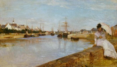 Der Hafen von Lorient von Berthe Morisot