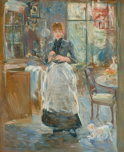 Im Esszimmer von Berthe Morisot