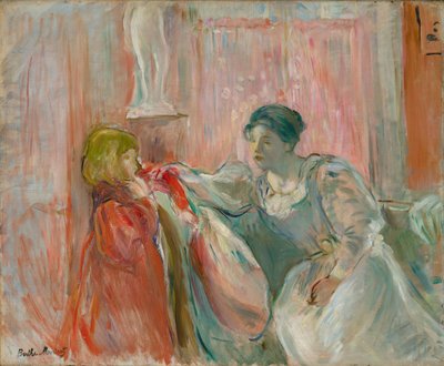 Frau und Kind von Berthe Morisot