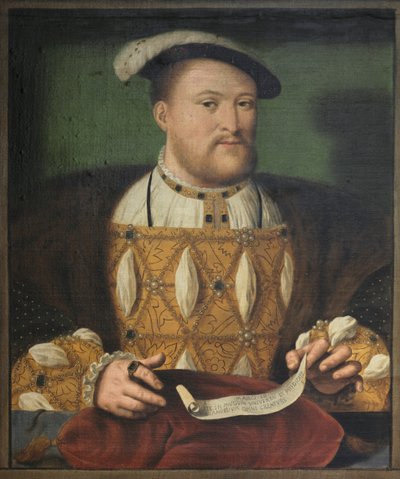 Porträt von König Heinrich VIII von Biagio Rebecca