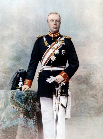 Herzog Heinrich von Mecklenburg, Prinz der Niederlande, spätes 19. - frühes 20. Jahrhundert von Bieber