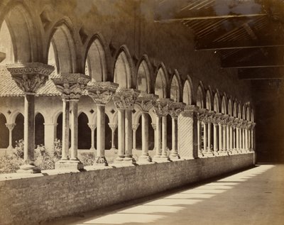 Kreuzgang von Moissac von Bisson Frères