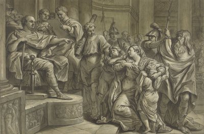 Eponina bittet Vespasian um Gnade für Sabinus von Blaise Nicolas Lesueur