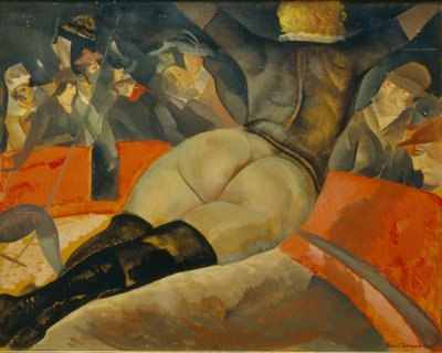 Im Zirkus, ca. 1908 von Boris Dmitrievich Grigoriev
