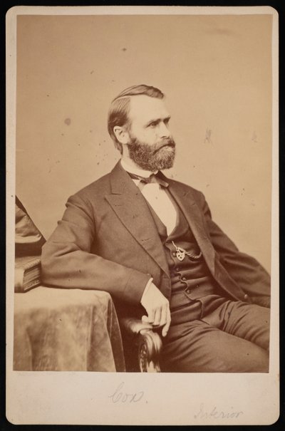 Porträt von Jacob Dolson Cox 1828-1900, vor 1900 von Brady