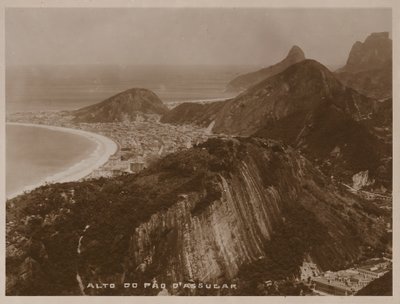 Blick vom Gipfel des Zuckerhut, Rio de Janeiro von Brazilian Photographer