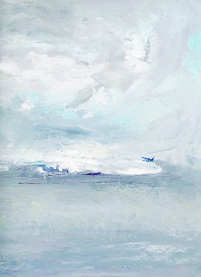 Entfernte Flugzeugwolken von Breanna Megan Studio