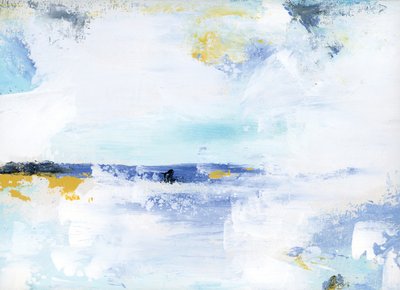 Gelassenes Küstenabstrakt von Breanna Megan Studio