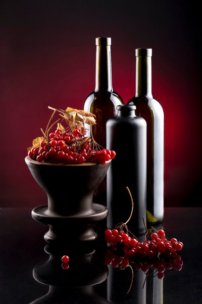 Rote Beeren Stillleben von Brig Barkow