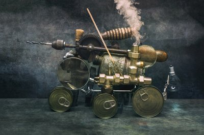 Steampunk-Erfindung von Brig Barkow