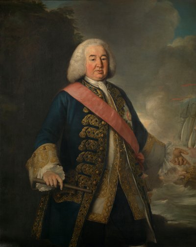 Admiral Sir William Rowley (circa 1690-1768) von British School