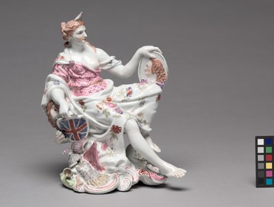 Britannia, Longton Hall Porzellanmanufaktur, ca. 1756 von British School
