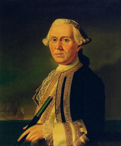 Kapitän James Ferguson (1723-1793) von British School