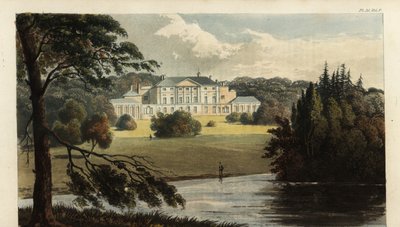 Enmore Castle, Somerset, Sitz des 3. Earl of Egmont von British School