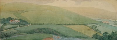 Porträt auf Zinn von Rhyd-y-Car oder Colliers Row, Mitte-Ende 19. Jahrhundert von British School