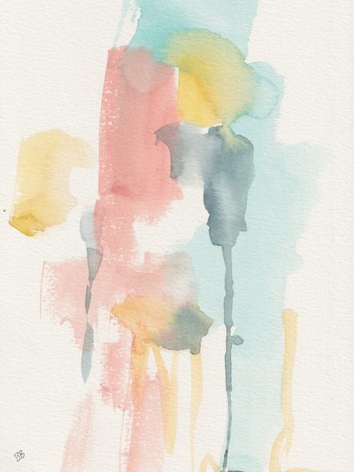 Moderne Aquarellabstraktion von Bronwyn Baker