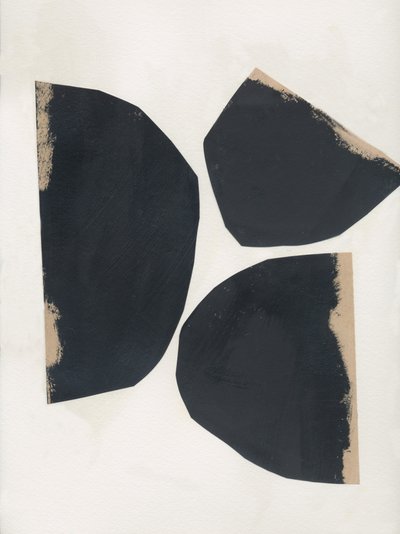 Organische Schwarze Formen von Bronwyn Baker