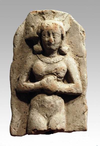 Figur der Aschera, Kanaanäisch, 999-600 v. Chr. (Ton) von Bronze Age