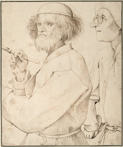 Der Maler und der Käufer, um 1565 von Bruegel