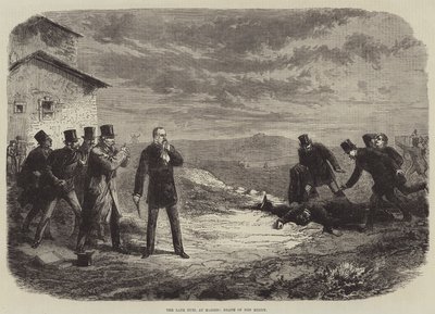 Das letzte Duell in Madrid, Tod von Don Henry von Burn Smeeton