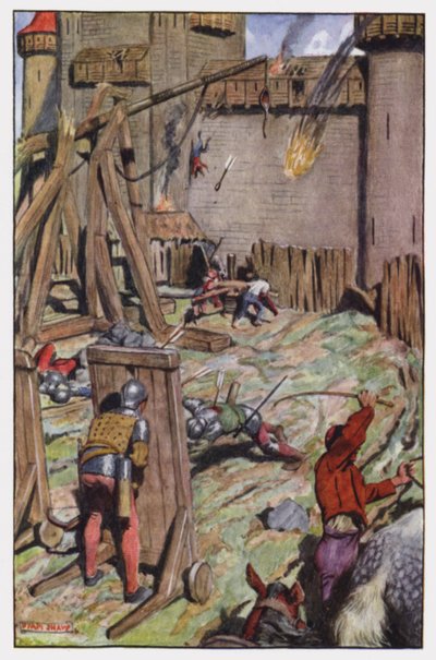 Illustration für The Cloister and The Hearth von Charles Reade von Byam (after) Shaw