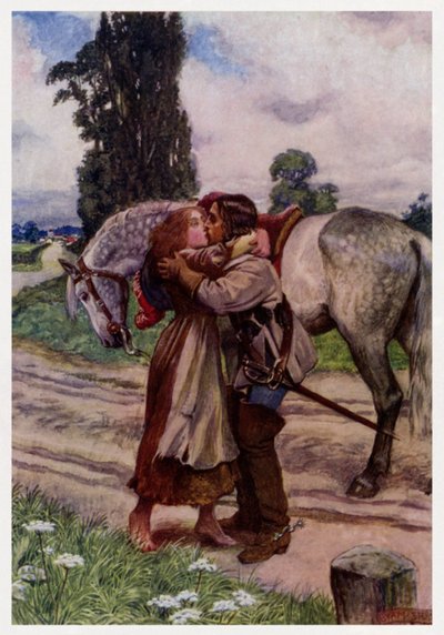 "O bleib, o bleib, du schöner Jüngling" von Byam (after) Shaw