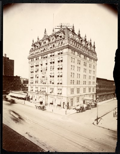 Das Hotel Navarre, 7th Avenue und 38th Street, New York, 1908 von Byron Company