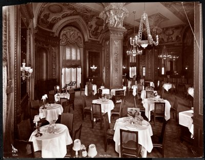 Das Damen-Café im Hotel McAlpin, 1913 von Byron Company