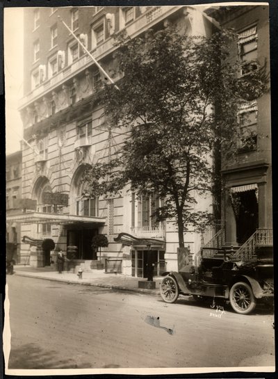 Ansicht des Robert Treat Hotels, Newark, New Jersey, 1916 von Byron Company