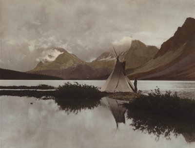 Bow Lake von Byron Hill Harmon