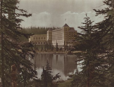 Schloss, Lake Louise von Byron Hill Harmon