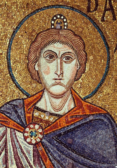 Der Prophet Daniel (6. Jahrhundert) von Byzantine School