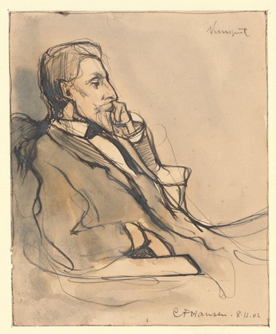 Porträt von Cornelis van Rooyen von C.F. Hansen