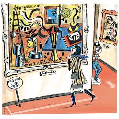 Kunst und Kaffee von COSTANZA FAVERO