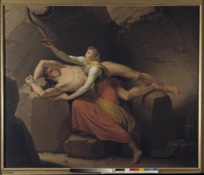Loki und Sigyn von Christoffer Wilhelm Eckersberg